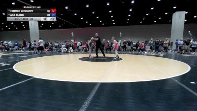 84 lbs Champ. Round 2 - Alex Lobdell, OK vs Andrew Dockery, TX