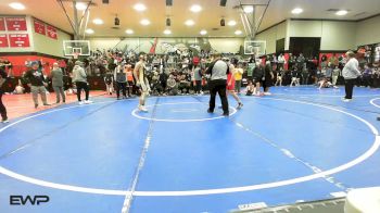 126 lbs Consi Of 8 #2 - Bennett Mikles, Bishop Kelley vs Eban Landsaw, Hulbert High School