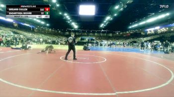 170 lbs Cons. Round 5 - Zadaryhea Moore, Tampa Bay Tech vs Breann Cullen, East Ascension