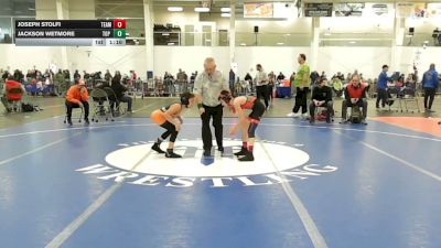 77 lbs Round Of 16 - Joseph Stolfi, Team Tugman vs Jackson Wetmore, Top Flight Wr Ac