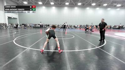106 lbs Consi Of 64 #2 - James Swan, ME vs John Anthony Fenuto, NJ