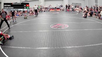 138 lbs Round 1 (6 Team) - Caleb Kosko, Mat Assassins vs Levi Wall, Circle Training Center