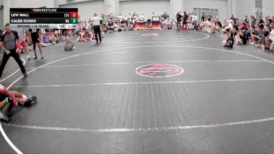 138 lbs Round 1 (6 Team) - Caleb Kosko, Mat Assassins vs Levi Wall, Circle Training Center