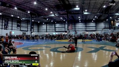 65 lbs Semifinals (4 Team) - Ahmad Quyami, PIT BULL WRESTLING ACADEMY vs Uriah Drane, GREAT NECK WC - GOLD