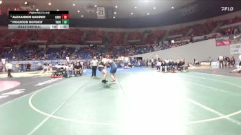 5A Boys 285 lbs Quarterfinal - Peighton Rofinot, Thurston Boys vs Alexander Maurer, Canby Boys