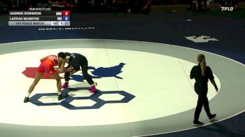 68 kg 1st Place Match - Jasmine Robinson, Army WCAP vs Latifah McBryde, Cobra Wrestling Academy
