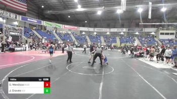 116 lbs Round Of 16 - Dominic Mendoza, Bear Cave WC vs Jaxsen Draves, GI Grapplers