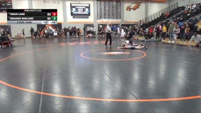 66 lbs Cons. Semi - Dean Lake, Indee Mat Club vs Braden Wieland, Indee Mat Club