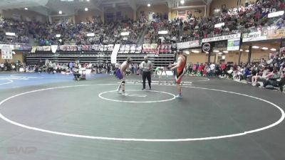 175 lbs Quarterfinal - Max Bottorff, Effingham-Atchison Co Community HS vs Cass Smith, WaKeeney Trego Community HS