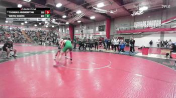 165 lbs Cons. Round 4 - Thomas Adzhemyan, Burbank vs Devin Booth, Monrovia