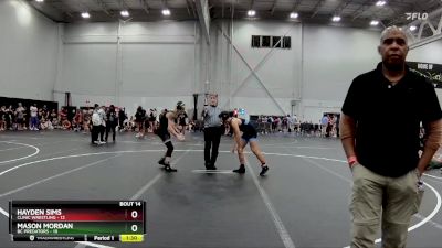 150 lbs Round 4 (8 Team) - Mason Mordan, BC Predators vs Hayden Sims, Clinic Wrestling