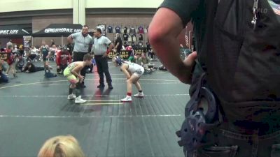 70 lbs Round 5 (6 Team) - London Powell, Armory Athletics vs Braxton Whitlow, Contenders Wrestling Academy Green