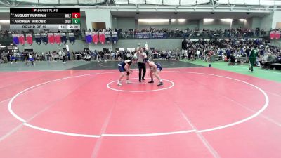 215 lbs Round Of 16 - August Furman, Wilton vs Andrew Mikosz, Southington