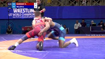 71 kg Repechage - Nursadyk Nurdinov, Kyrgyzstan vs Melvin Miller, United States