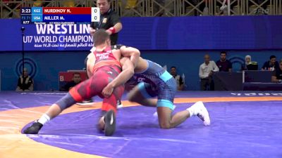 71 kg Repechage - Nursadyk Nurdinov, Kyrgyzstan vs Melvin Miller, United States