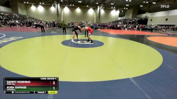 150 lbs Cons. Round 4 - Sammy Mormino, Park Hill vs Koen Ramage, Hannibal