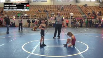 53 lbs Cons. Round 3 - Colin Godinsky, Strongsville vs Kane Zorichak, Mentor