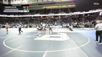 II-116 lbs 3rd Place Match - Jaron Barrientos, Lewiston Porter vs Braiden Salter, Wayne