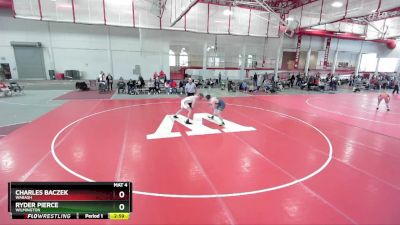 197 lbs Semifinal - Charles Baczek, Wabash vs Ryder Pierce, Wilmington