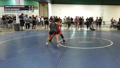 144 lbs Consi Of 64 #2 - Quinton Gerstenacker, SC vs Myles Grossman, PA