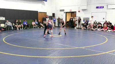 118 lbs Champ. Round 1 - Jace Penhollow, Southwestern vs Rowan Murray, Royhart-Barker