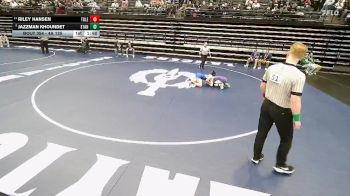 4A 125 lbs 3rd Place Match - Riley Hansen, Tooele vs Jazzman Khoundet, Stansbury