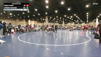 157 lbs Round 1 (32 Team) - Josiah Sykes, Morris Fitness Purge vs Lorenzo Sanchez, Elevation WC