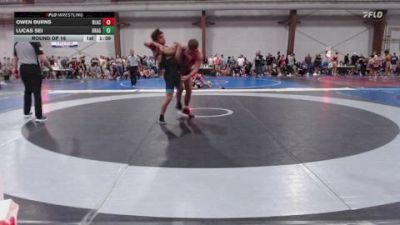 150 lbs Round Of 16 - Owen Burns, Black Sheep WC vs Lucas Sei, Dragons
