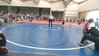 57 lbs Rr Rnd 3 - Maxwell Caudle, Warhawks - ESC vs Lucas Kauffmann, Kingsway - ESC