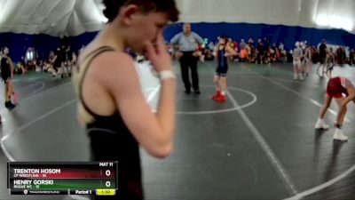 72 lbs Round 4 (6 Team) - Trenton Hosom, CP Wrestling vs Henry Gorski, Rogue WC