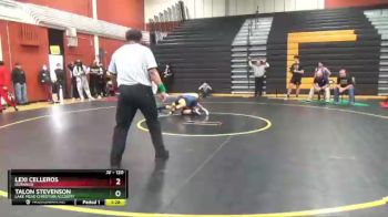 120 lbs Champ. Round 1 - Lexi Celleros, Durango vs Talon Stevenson, Lake Mead Christian Accdemy