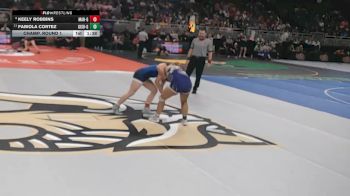 Champ. Round 1 - Fabiola Cortez, Grand Island vs Keely Robbins, Omaha Marian