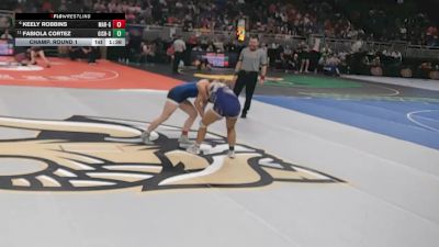 Champ. Round 1 - Fabiola Cortez, Grand Island vs Keely Robbins, Omaha Marian