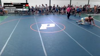172-191 lbs Champ. Round 1 - Aaron Alvarez, Johnsburg Area Wrestling Club vs Caleb Peters, Olympia Wrestling Club