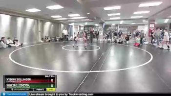 44 lbs Round 2 - Xydon Zollinger, East Idaho Elite vs Sawyer Thomas, CrossFace Wrestling Club