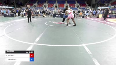 285 lbs Cons 32 #1 - Ralph Riche, FL vs Jacob Howland, NJ