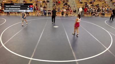 105 lbs Cons. Semis - Riley Kongkaeow, IL vs Ivy Brandenburg, MN