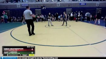 140 lbs Round 1 - Daisy Cardozo, The Factory Wrestling Club vs Sarah Weatherspoon, Grizzly Wrestling Club