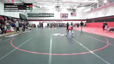 132 lbs Championship Bracket - Lincoln Scaffidi, Castle View vs Caleb Aguilar, Castle View