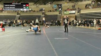 139 Championship Bracket Cons. Round 3 - Bryce Gerdes, Zumbrota-Mazeppa vs Clark Bryant, Woodbury