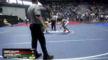 110 lbs Champ. Round 1 - Robert Williams, Harvey Twisters WC vs Nathaniel Carroll, Team El1te Wrestling