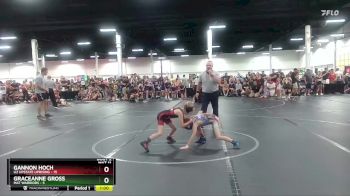 52 lbs Round 1 (6 Team) - Gannon Hoch, U2 Upstate Uprising vs Graceanne Gross, Mat Warriors