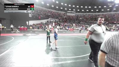 100 lbs Champ. Round 2 - Ethan Suberla, Nekoosa vs Jayden Reeves, Beaver Dam Youth Wrestling