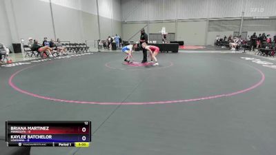 110 lbs Round 5 (6 Team) - Briana Martinez, Minnesota vs Kaylee Batchelor, Louisiana