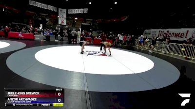 77 lbs Quarterfinal - Juelz-King Brewick, California vs Anzor Archvadze, Legion Wrestling Club