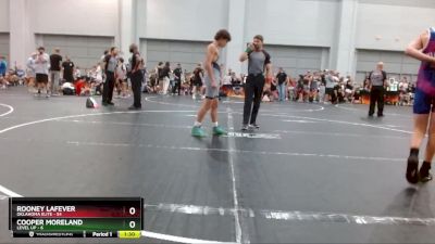 125 lbs Round 4 (10 Team) - Cooper Moreland, Level Up vs Rooney Lafever, Oklahoma Elite