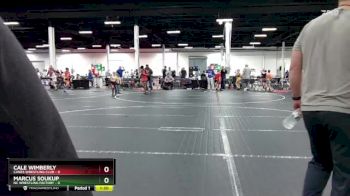92-96 lbs Round 4 - Marcus Soukup, NC Wrestling Factory vs Cale Wimberly, Canes Wrestling Club