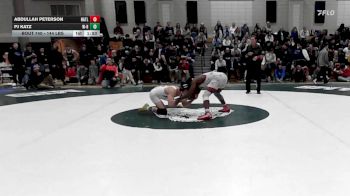 144 lbs Final - Abdullah Peterson, North Attleborough vs PJ Katz, Whitman-Hanson