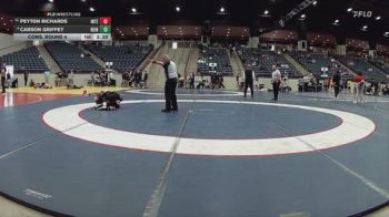 141 lbs Cons. Round 4 - Carson Griffey, Reinhardt University (GA) vs Peyton Richards, Indiana Tech