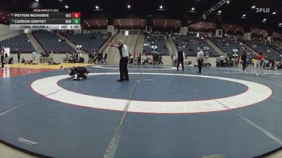 141 lbs Cons. Round 4 - Carson Griffey, Reinhardt University (GA) vs Peyton Richards, Indiana Tech
